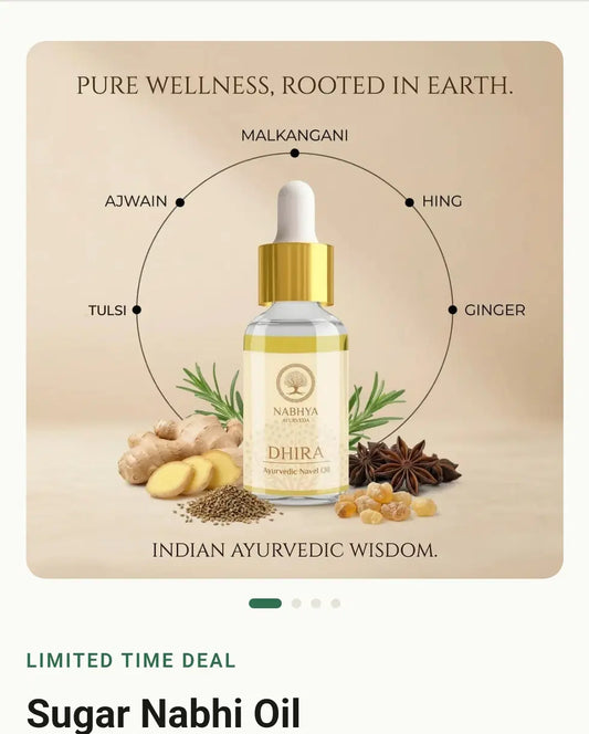 Ayurvedic Nabhi Oil (Pack of 2)